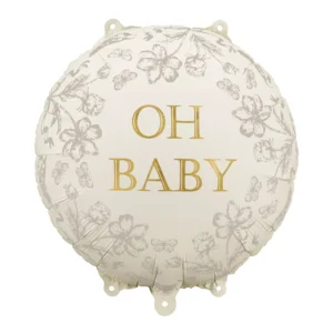 Ballon OH BABY rond