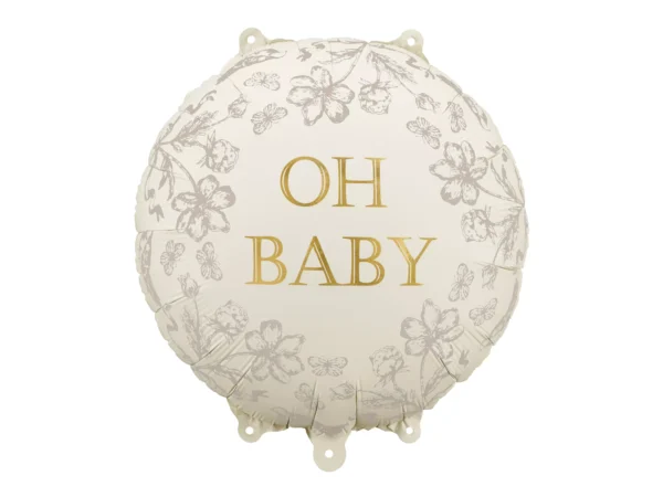 Ballon OH BABY rond