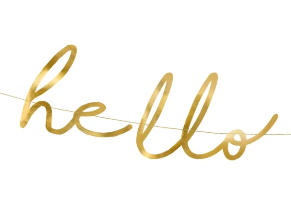 Guirlande hello baby – Image 7