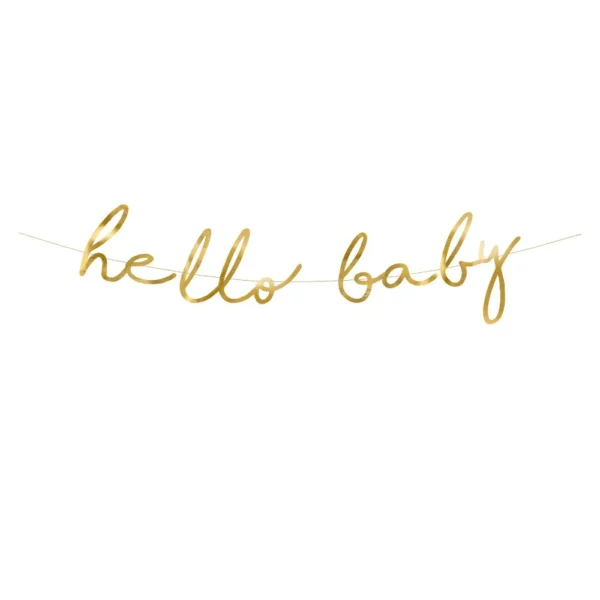 Guirlande hello baby