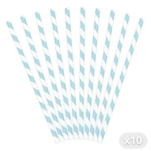 Pailles bleues