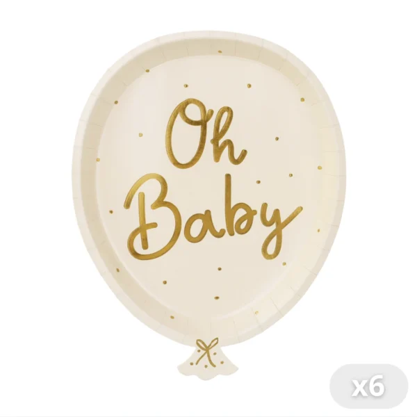 Assiettes Oh Baby