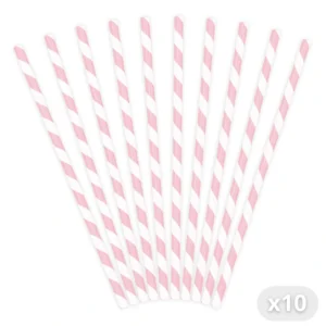 Pailles roses