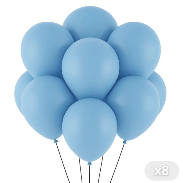 Ballons bleus