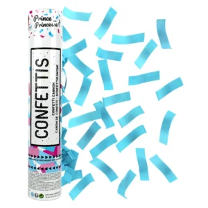 Canon confetti bleu